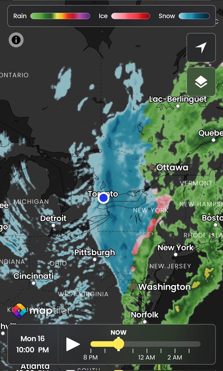 Why no yellow warning for this storm? So much snow and slush and wind.  #onstorm <a href="/environmentca/">Environment Canada</a>