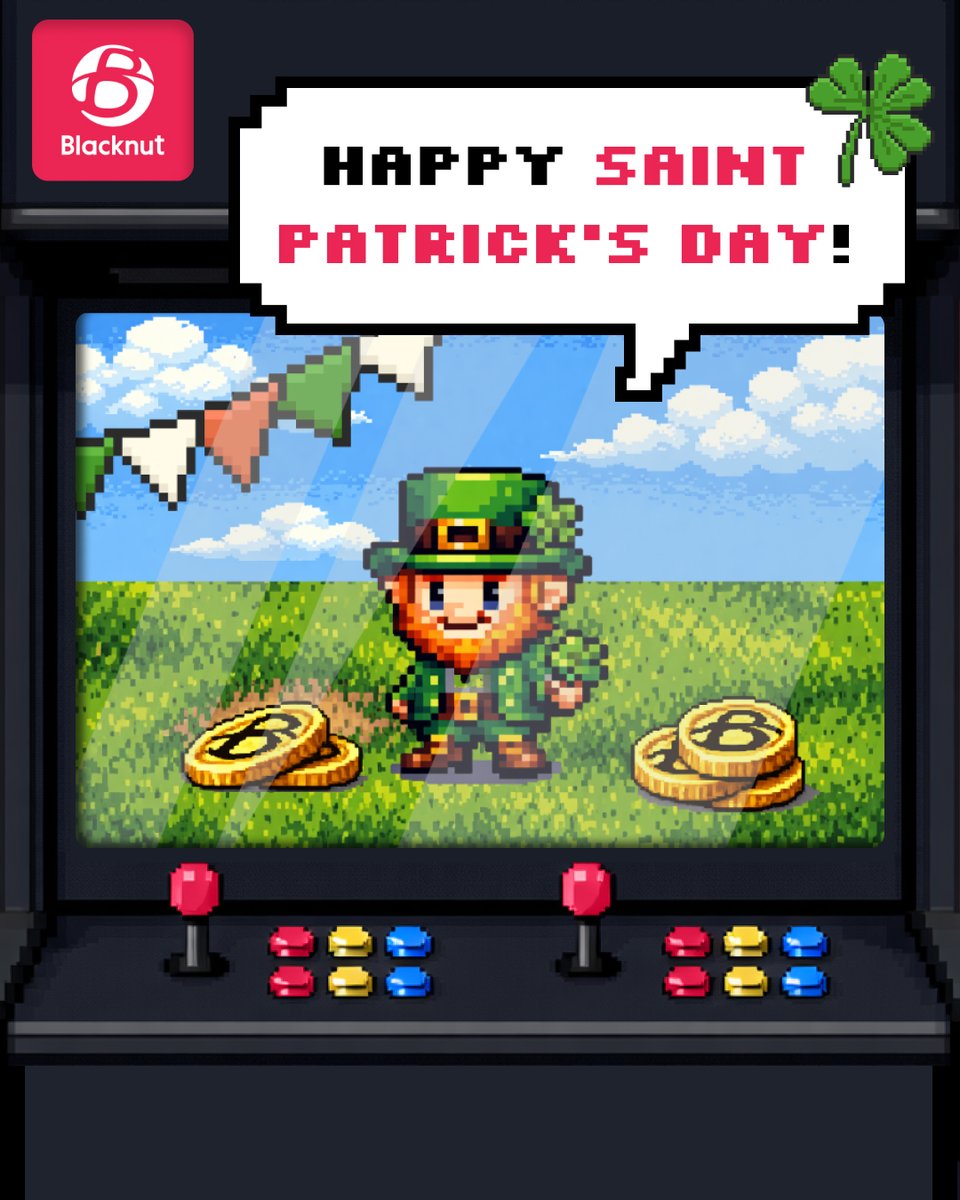 Blacknut_Games's tweet image. 🍀🕹️ Forget the rainbow… find the Blacknut jackpot instead! Leprechaun-approved. 😏🎮
Try your luck 👉  bit.ly/4hKXUiO !
(Oh, and Happy Saint Patrick's Day from the Blacknut team!) 
#StPatricksDay #Arcade #CloudGaming #Blacknut  #gaming