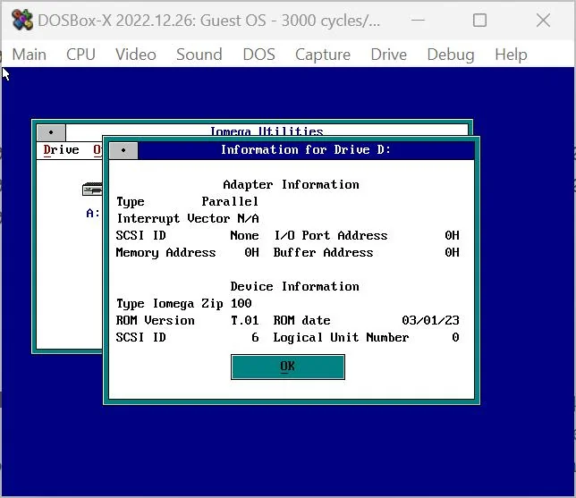 mrtoughdev's tweet photo. I built an Iomega ZIP100 parallel port emulator using the PIC32MZ EF Starter Kit. Disk images (up to 1GB) are stored on USB. Speed around 6-7KB/s on Book 8088. Tested on DOSBox/QEMU up to Windows XP. Demo: https://t.co/hAyJJjuTby . Read more: https://t.co/b1g1LB2O22 https://t.co/kkiEOcgUE5
