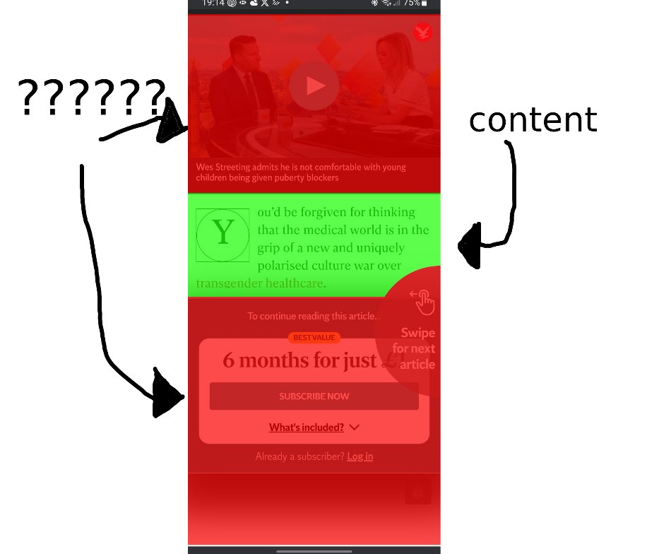 NotchieUwU's tweet photo. like i'm being so for real what the FUCK is this, how is this mean to be a good experience for literally anyone?? this is indistinguishable from the sites you get shown if you press a fake download button. fire anyone who was involved in this https://t.co/Q4shI4irn2