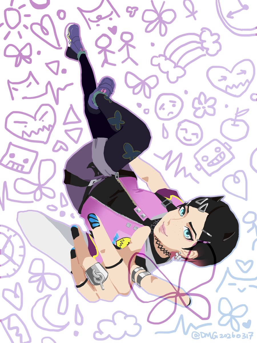 bayuexi1's tweet photo. #valorant #clove #artmoots #fanart https://t.co/JAXWuiNra8
