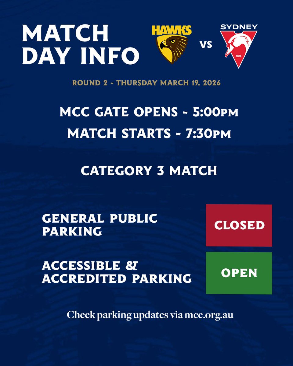 Melbourne Cricket Club tweet media