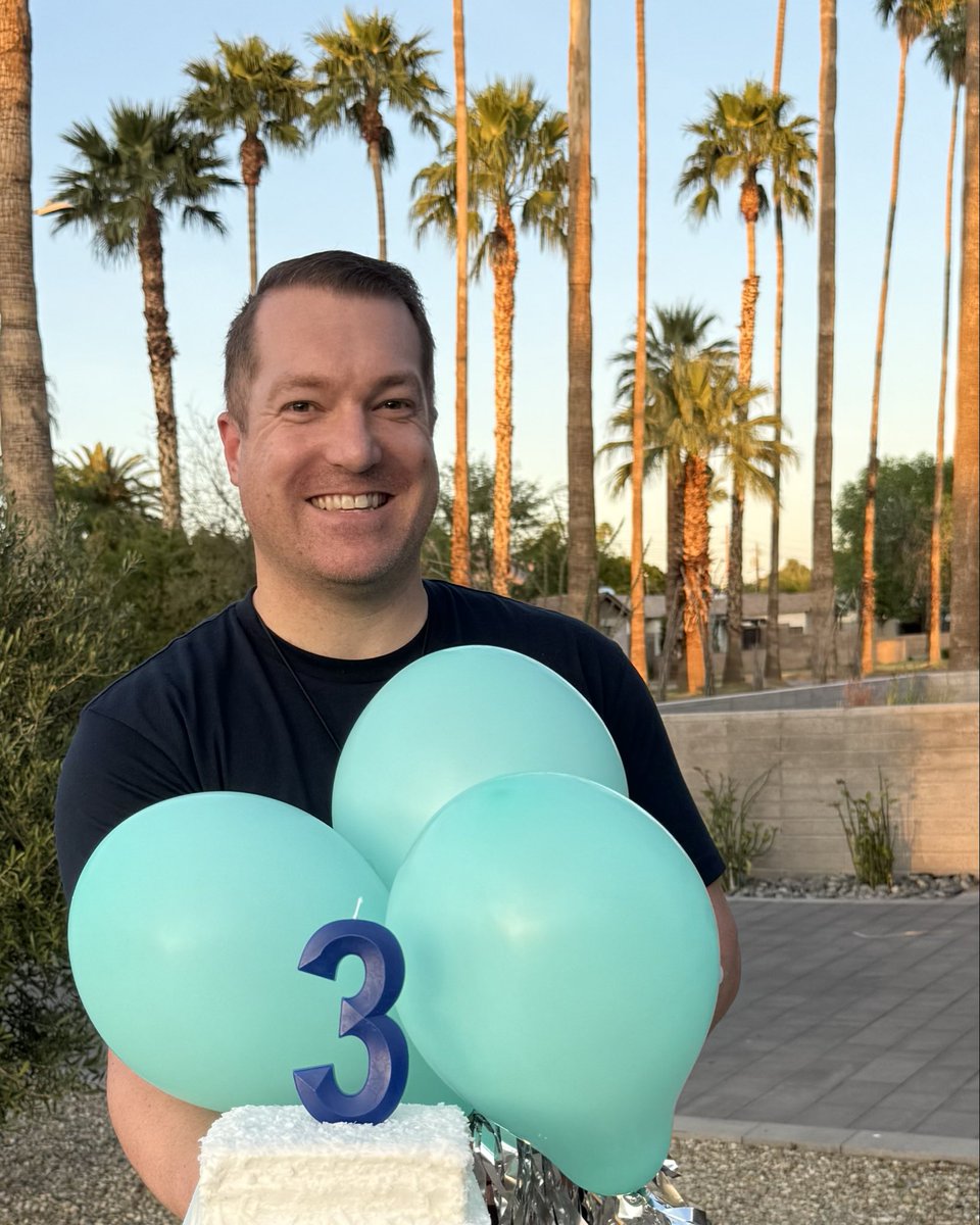 Three years ago today, I started Reworking Mindsets.

The journey has been up and down, but it’s been filled with real impact. 

Helping people change how they think and approach life has been incredibly rewarding.

More to come too.

Here’s to 3 Years! 🥳

#ReworkingMindsets