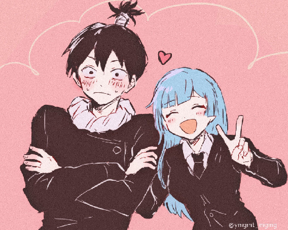 PerroNoticiero's tweet photo. dibujo de yo y mi labubu en paint (@Temppq) mas la referencia del dibujo xd https://t.co/VwtIzjM0lJ