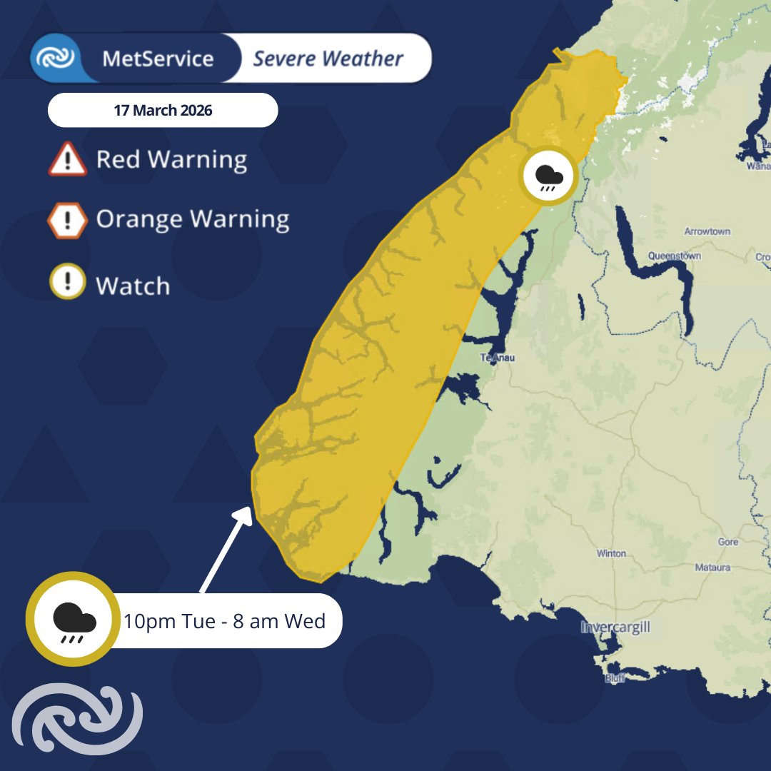 MetService NZ tweet media