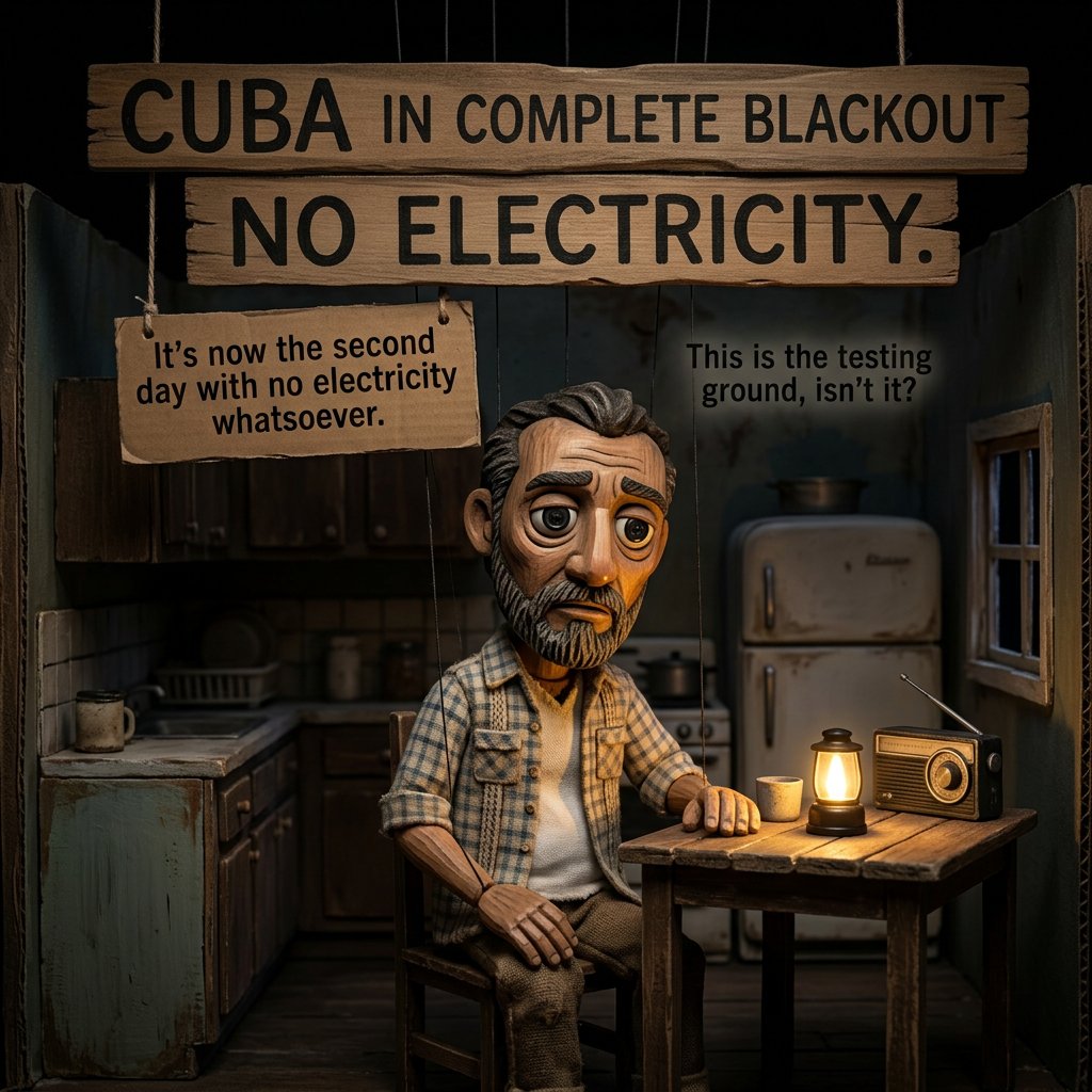 smirkiebeast's tweet image. Cuba Lights Out Day 2... #Cuba #Lightsout #Next #Coming #WW3 #WWIII #CaricatureBeast