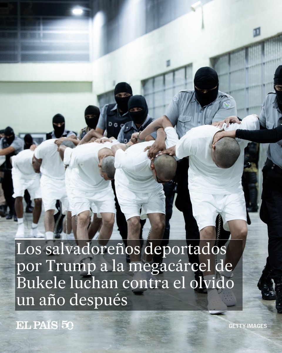"Yo lo único que quiero es saber de mi hijo”. Brandon Sigarán fue deportado por el Gobierno de Trump hace ahora un año a El Salvador junto con otros 250 venezolanos, todos acusados sin pruebas de ser pandilleros. Su padre sigue sin noticias suyas
 dozz.es/rhn_ux