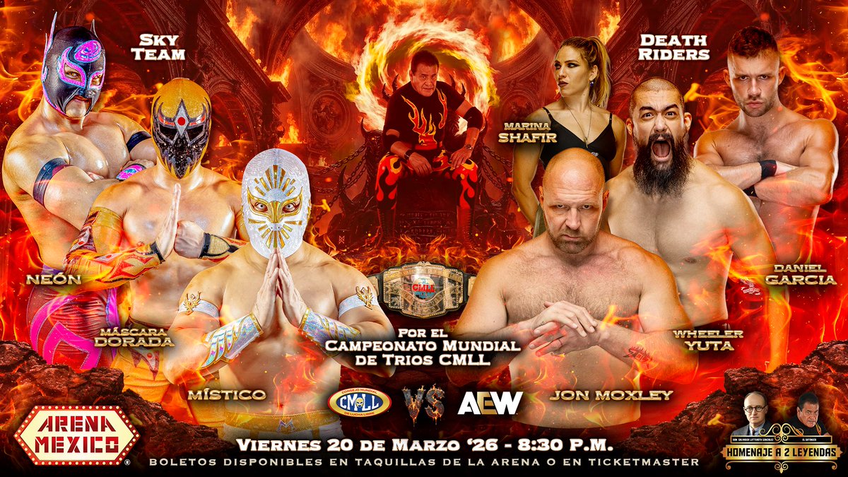 Lucha Libre CMLL tweet media