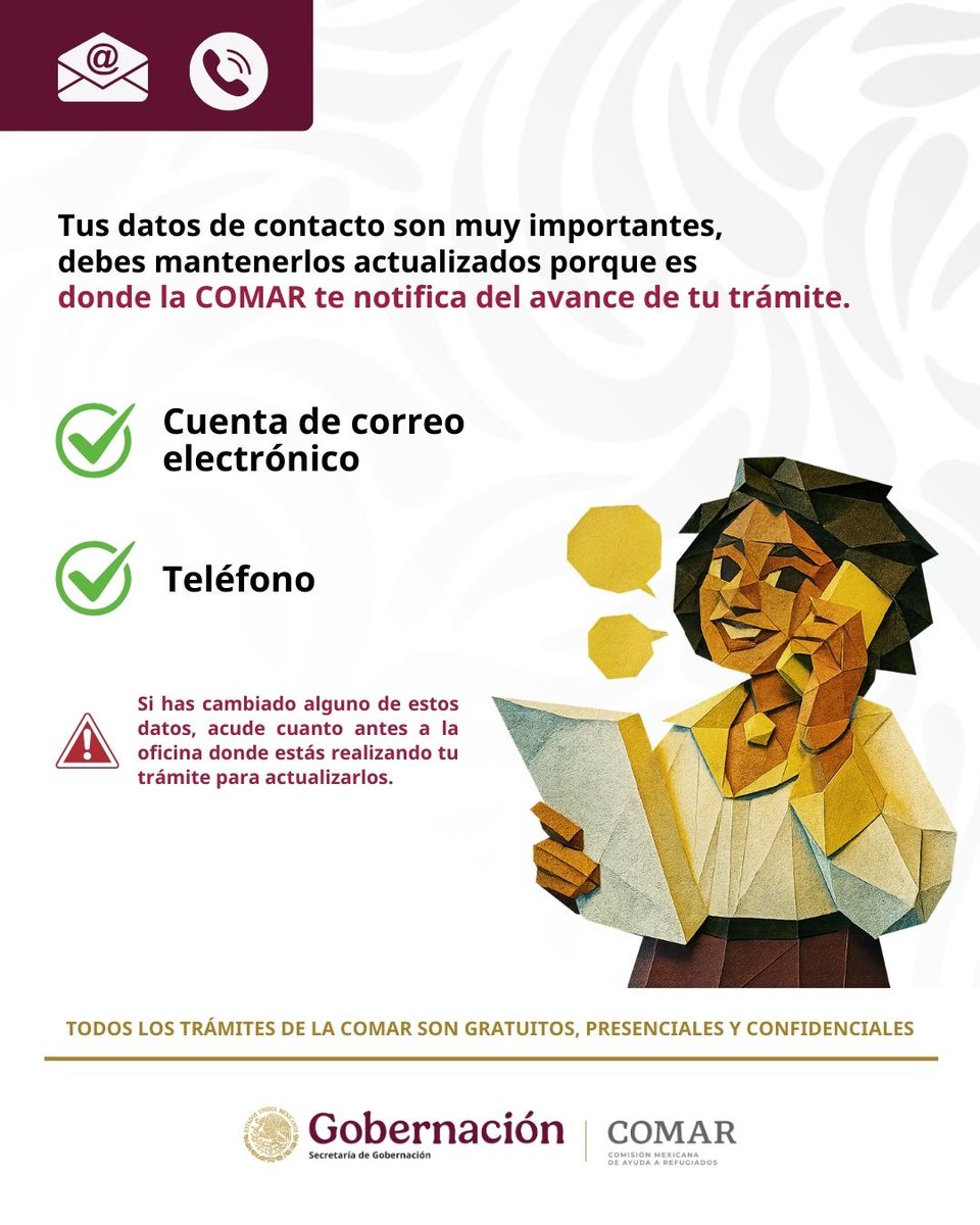 Comisión Mexicana de Ayuda a Refugiados tweet media