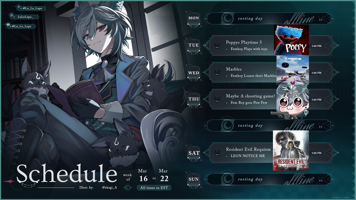 Lu Lu Lupo EN Vtuber🐺👹 tweet media