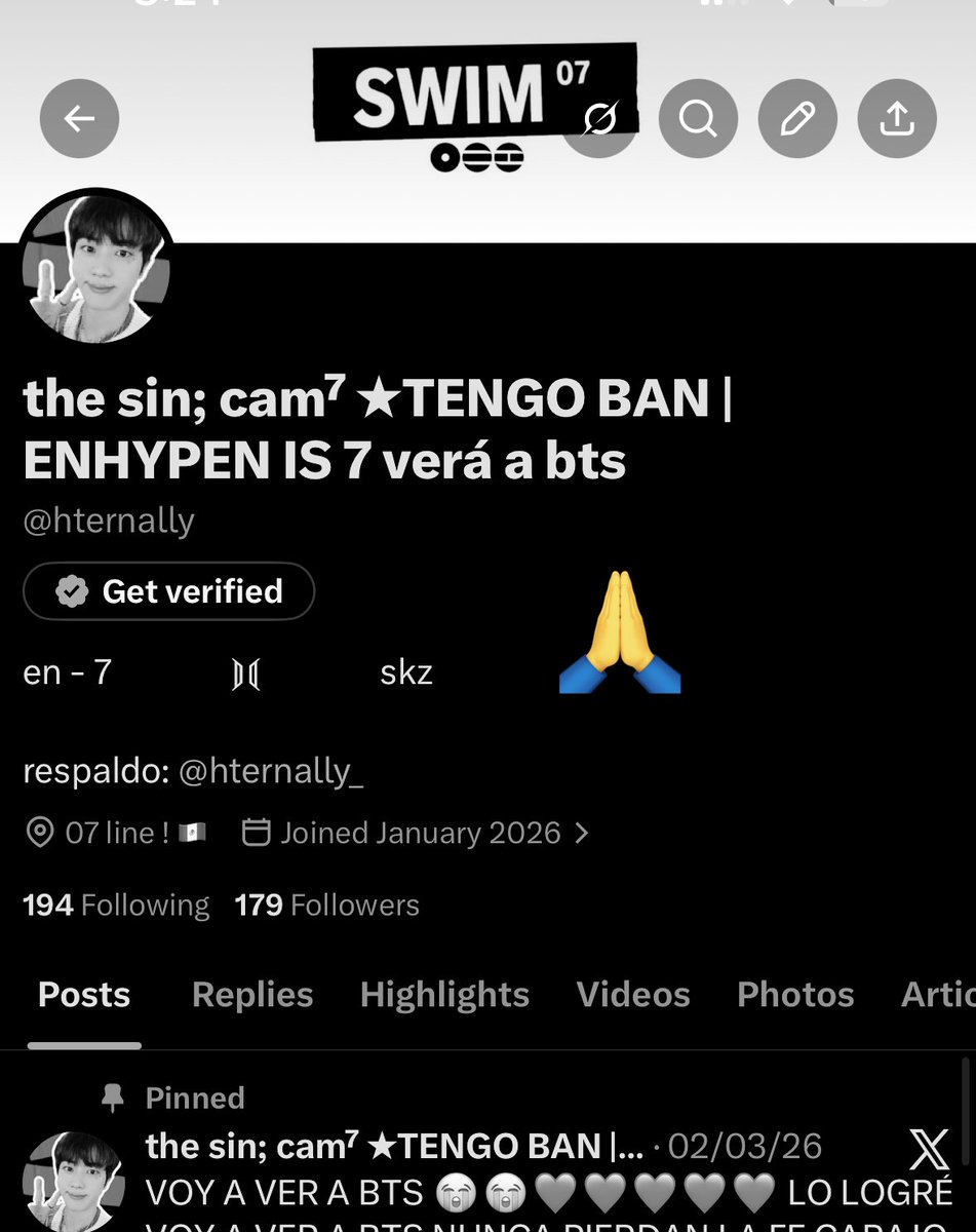 cam⁷ ★ enhypen is 7 ! verá a bts tweet media