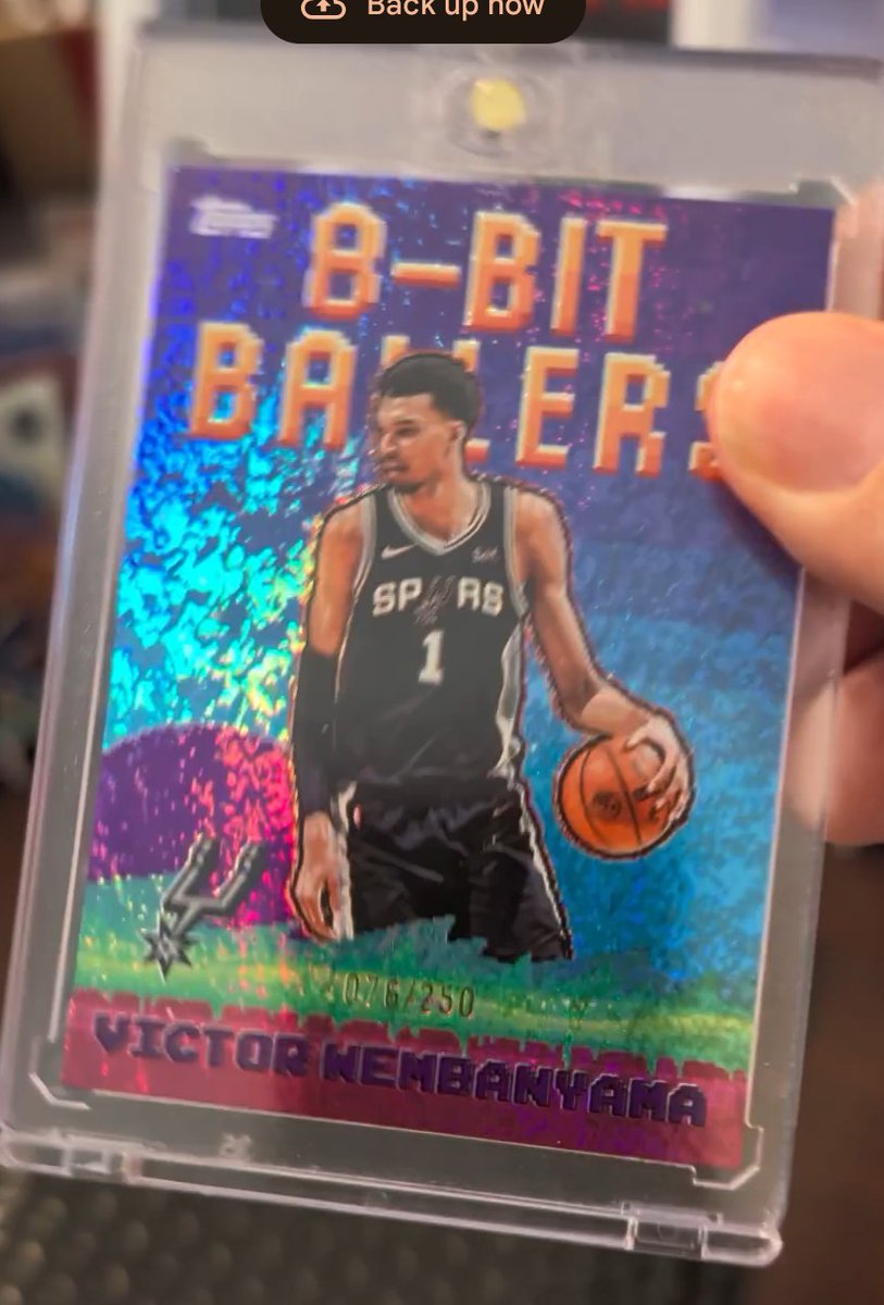 WyoCARDBOY's tweet photo. @CardPurchaser Wemby Topps flagship insert /250 https://t.co/xOltryT8oM