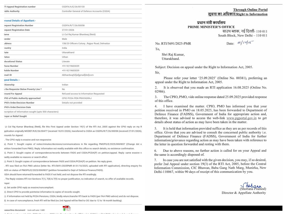 Lt Col R K Bhardwaj (Retd) tweet media