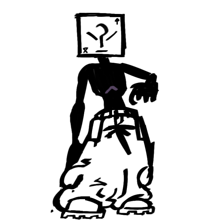 I drew him a few times earlier today