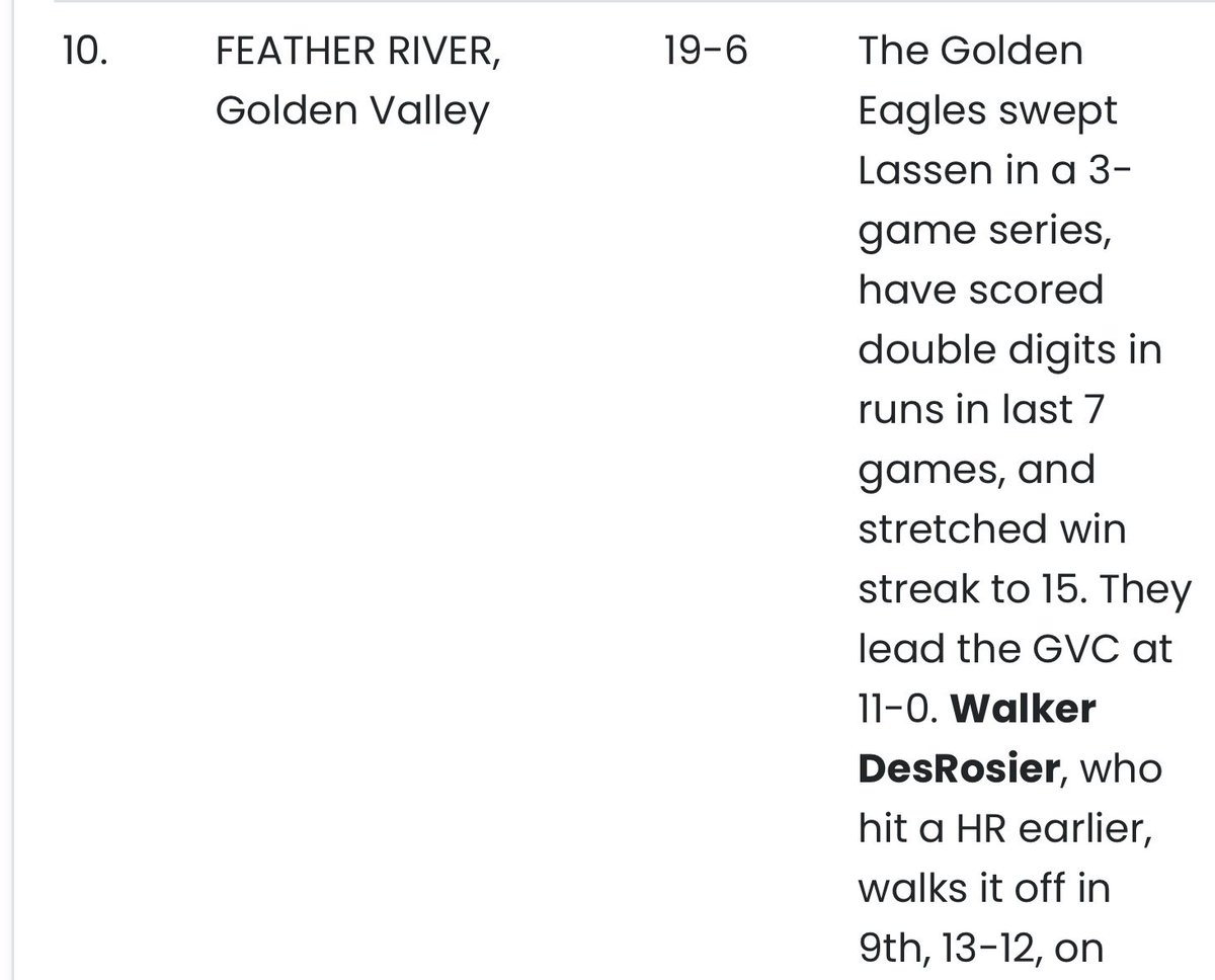 Feather River College Baseball ⚾️🦅 tweet media