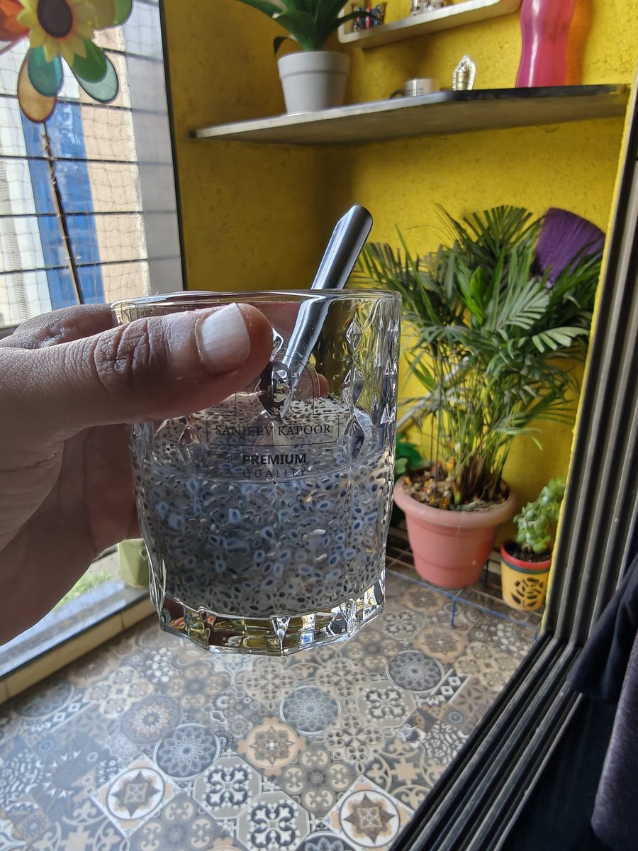 Soaked Chia Seeds to start the day with :)