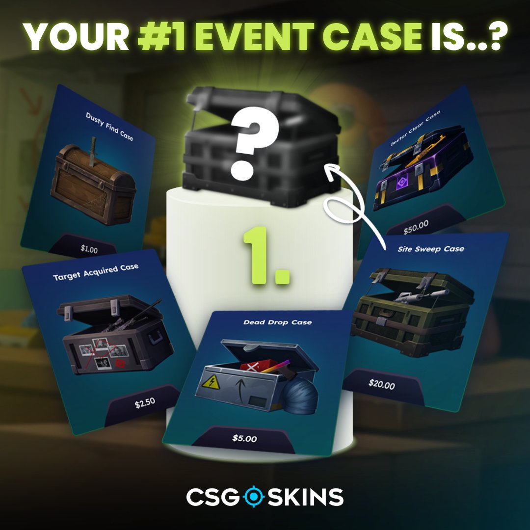 CSGO-SKINS.COM tweet media