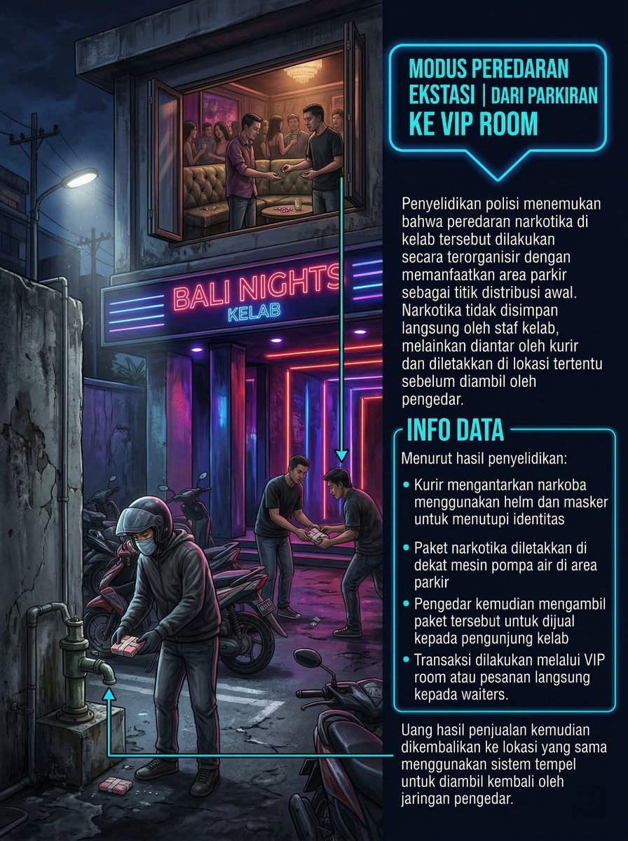 virlyasri's tweet photo. Terbongkarnya Peredaran XTC di Bali menunjukkan bahwa pengawasan di tempat hiburan malam masih perlu ditingkatkan demi keamanan bersama #KlubMalamBali https://t.co/zvFnUOQRrs