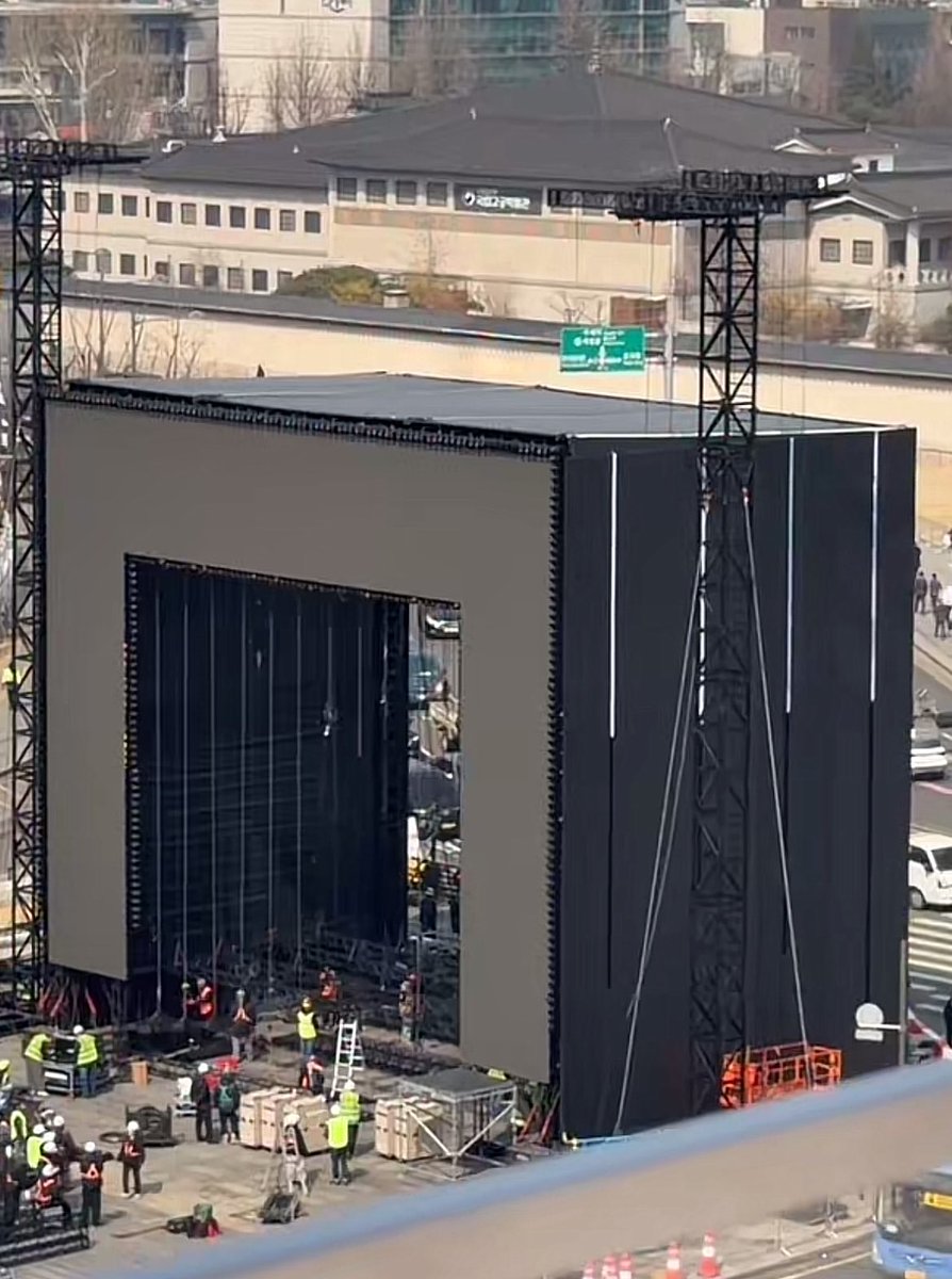 the stage for the live comeback on Netflix will be INSANE 😭 <a href="/BTS_twt/">방탄소년단</a>
