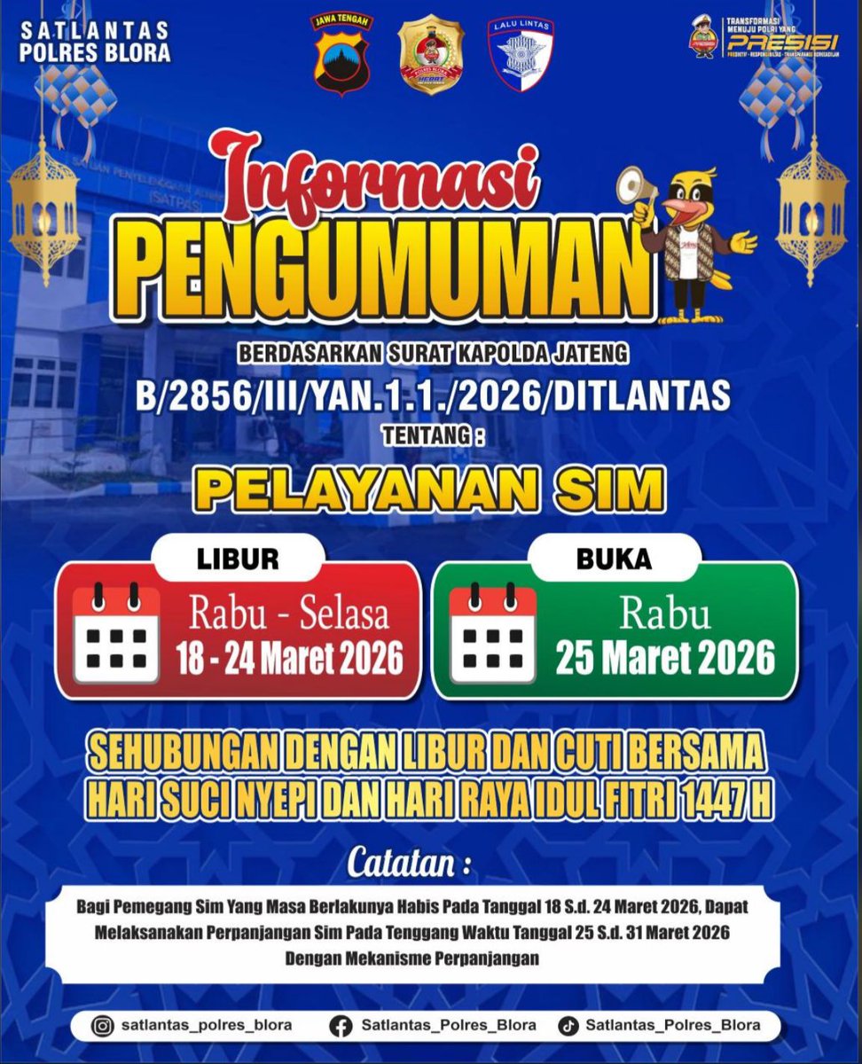 Polres Blora tweet media