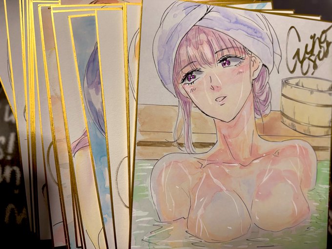 明日の21時〜22時頃サイン色紙BOOTHにて20枚(変更あり)放出しますのでお見逃しなく〜 