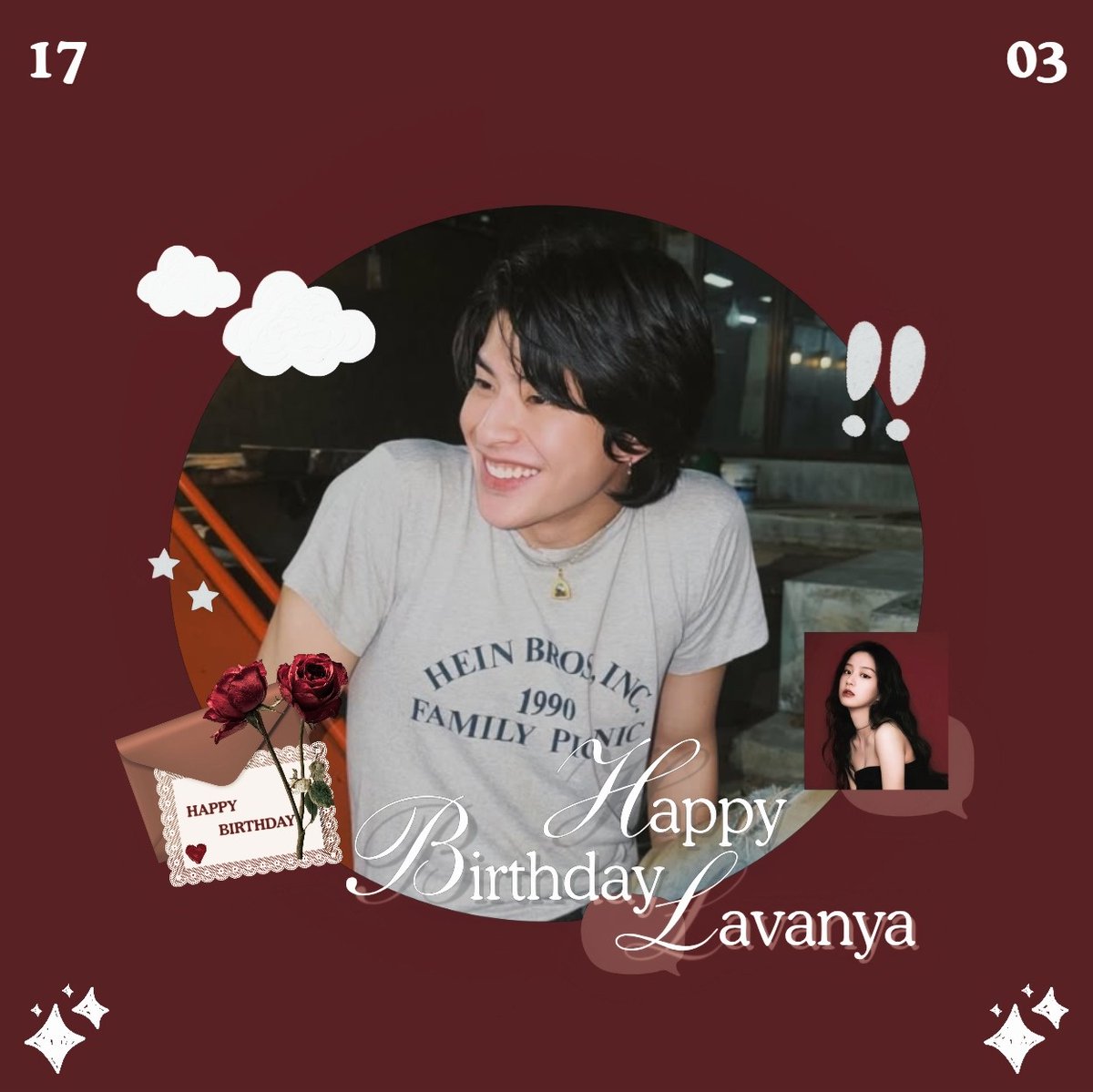 Happy birthday, Kak Lavanya pacarnya Abang Trevian! I hope this year will be your year and may everything you wish for comes true! Happi happi selalu, Kakak! 🤎

#LavanyaRising ★ <a href="/xvoizy/">Aya. ⊙⊝⊜</a>