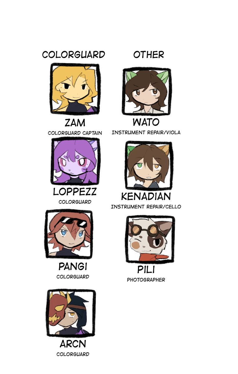 timely uu marching band au ! ˚⟡˖ ࣪ tweet media