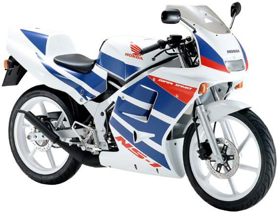 NS-1【1991～98年】
bike-passion.net/market/honda/5…

ゼロハンスポーツ初となるメットインスペースを採用したホンダのフルサイズロードスポーツ、それが「NS-1」である。デビューモデルとなるAC12型は1991年2月に発売された。1987年より販売されていた「NS50F」の実質後継モデルというポジションになる。
