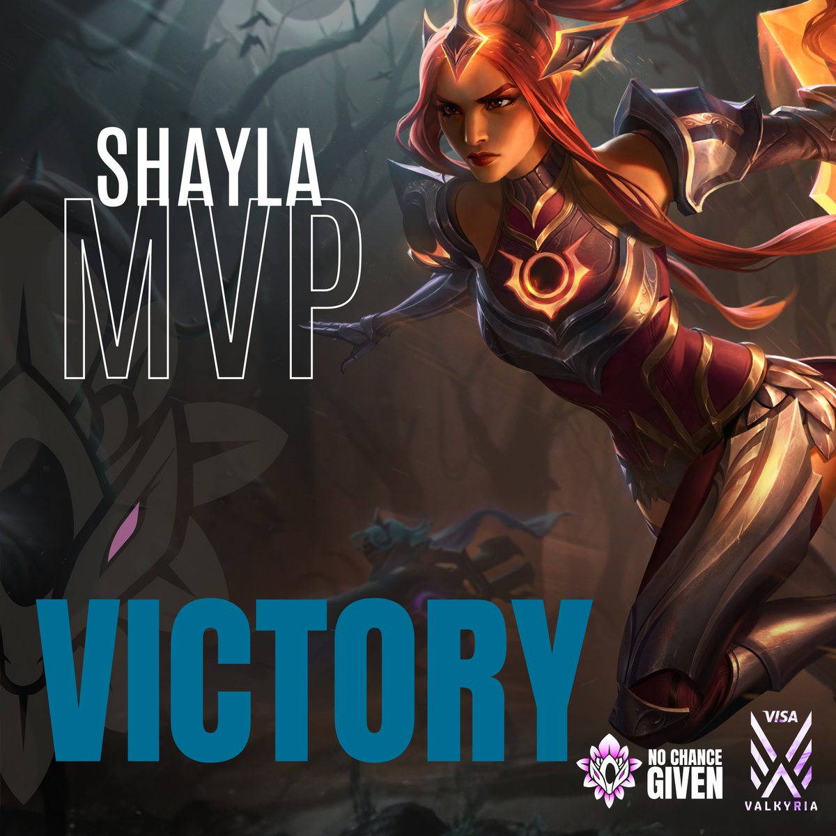 _NCGEsports's tweet photo. LA DUEÑA DE LA GRIETA. 🏹✨

Nuestra ADC, @elisaeww, se corona como la MVP de la serie en esta jornada de @LigaValkyria. Su agresividad en las teamfights fueron el motor que nos dio la victoria.🌕

Let's go! ⚔️

#GONCG #NCGEsports #LeagueOfLegends #lolesports #visavalkyria #visagaming