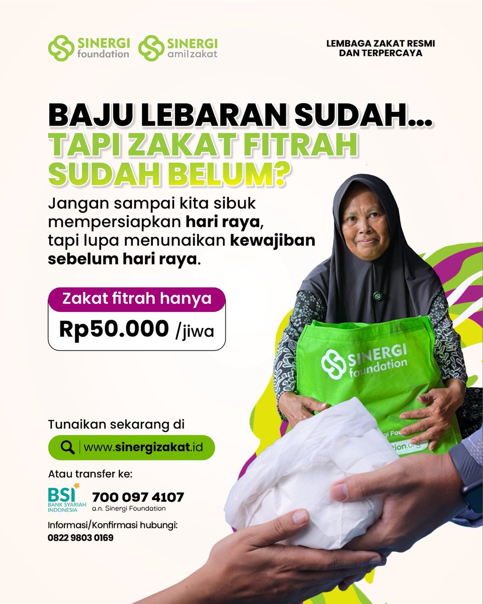 Sinergi Foundation tweet media