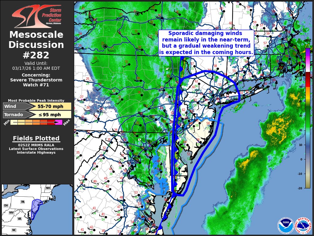 NWS Storm Prediction Center tweet media