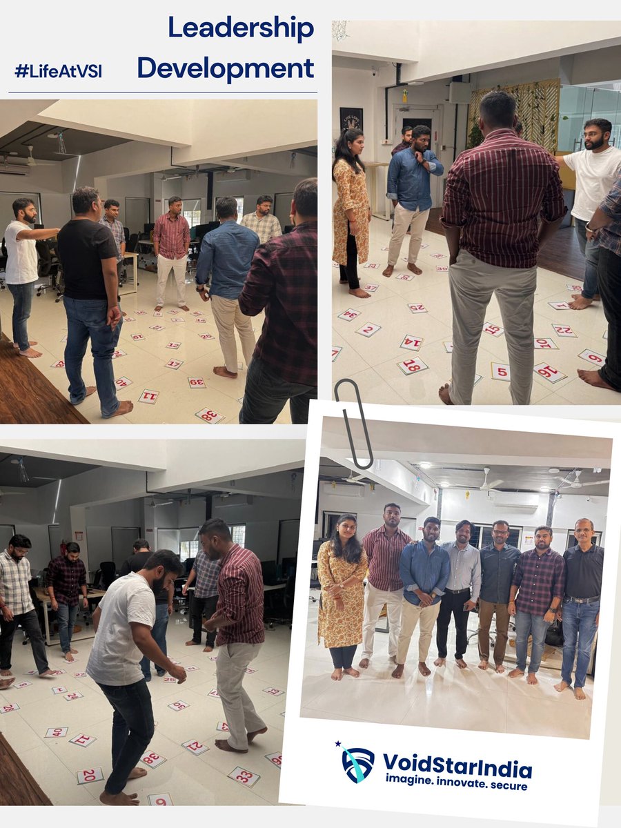 VoidStarIndia's tweet photo. Continuous learning drives us at VoidStarIndia.
We recently hosted a focused session with Dr. Shriharsh Kaushik on competence gap analysis to shape personalized growth paths for our team.
Great energy, deep reflection, and clear next steps.
#LifeAtVSI #LeadershipDevelopment https://t.co/6v5U8PSBSh
