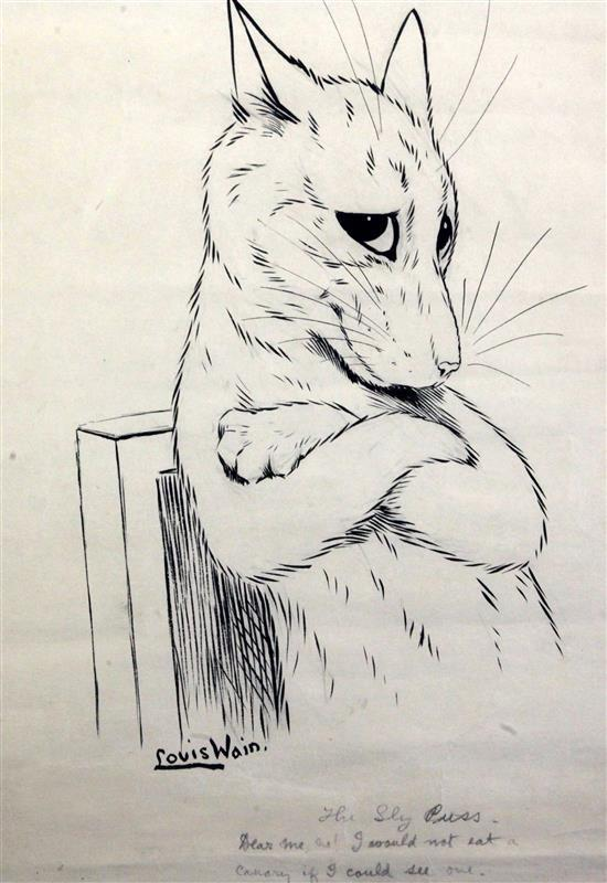 Louis Wain Bot tweet media