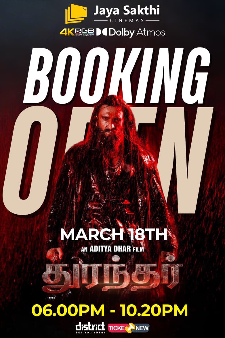 Jayasakthi Cinemas 4K-RGB/DolbyAtmos tweet media