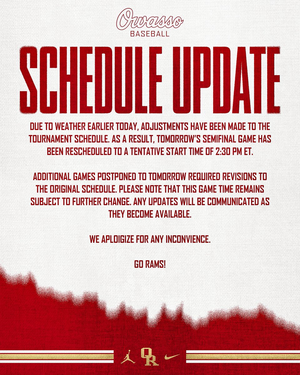 Owasso Baseball tweet media