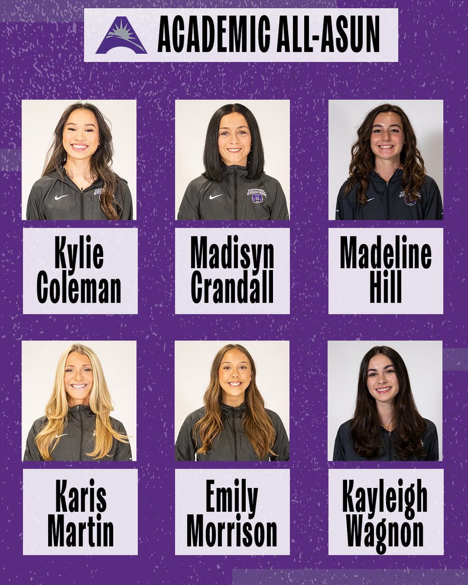 UCAXCTF's tweet photo. Putting the STUDENT in student-athlete‼️ 11 Bears have been named to the Academic All-ASUN Team following the indoor season!

📰- https://t.co/DFPDORuWS8

#BearClawsUp https://t.co/VesXMV2zvC