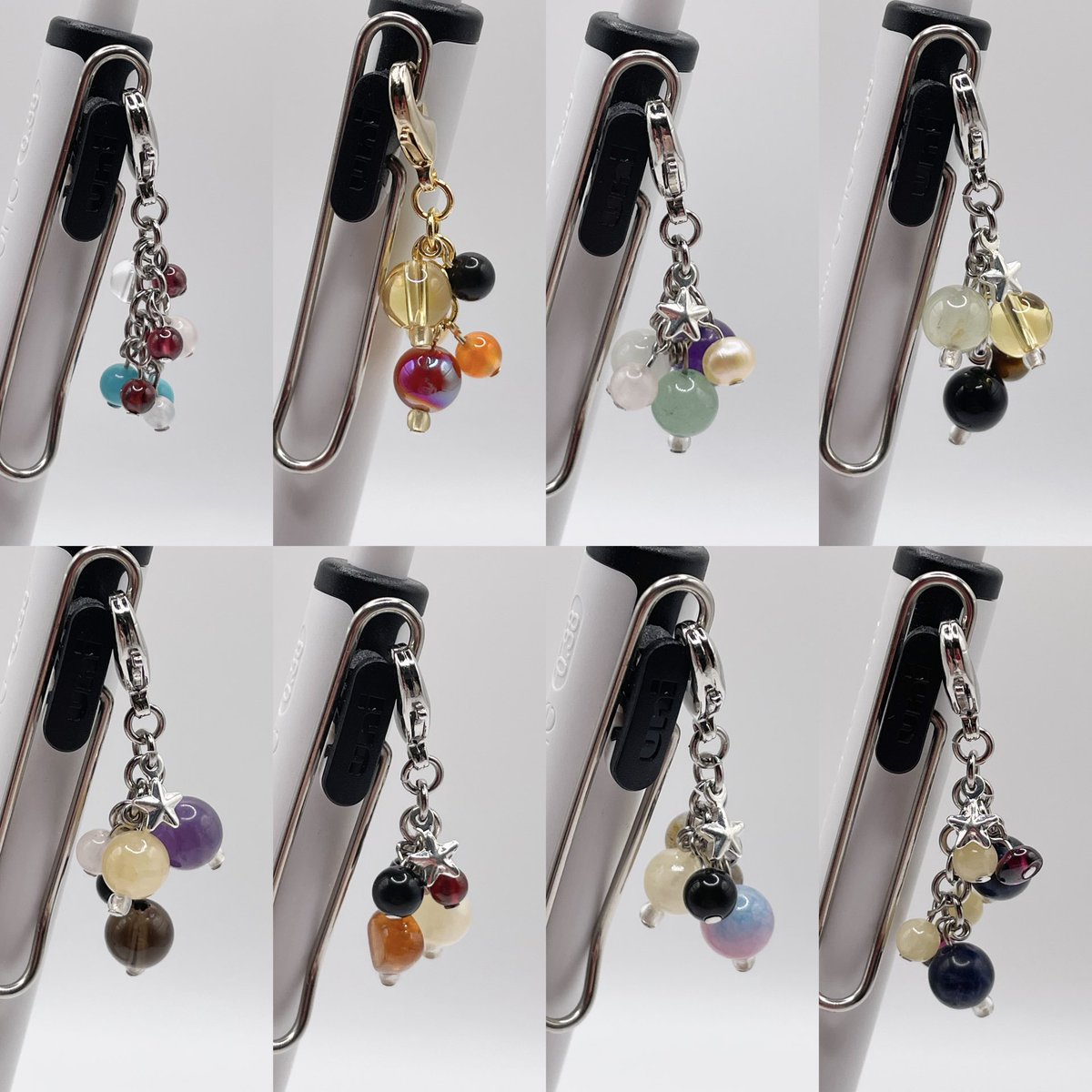 む〜。*天然石使った推しの概念アクセ* tweet media