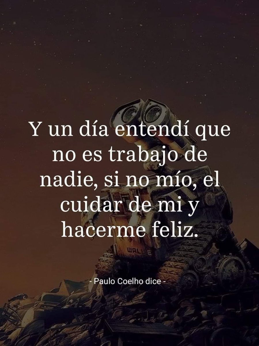 Y un día entendí que…