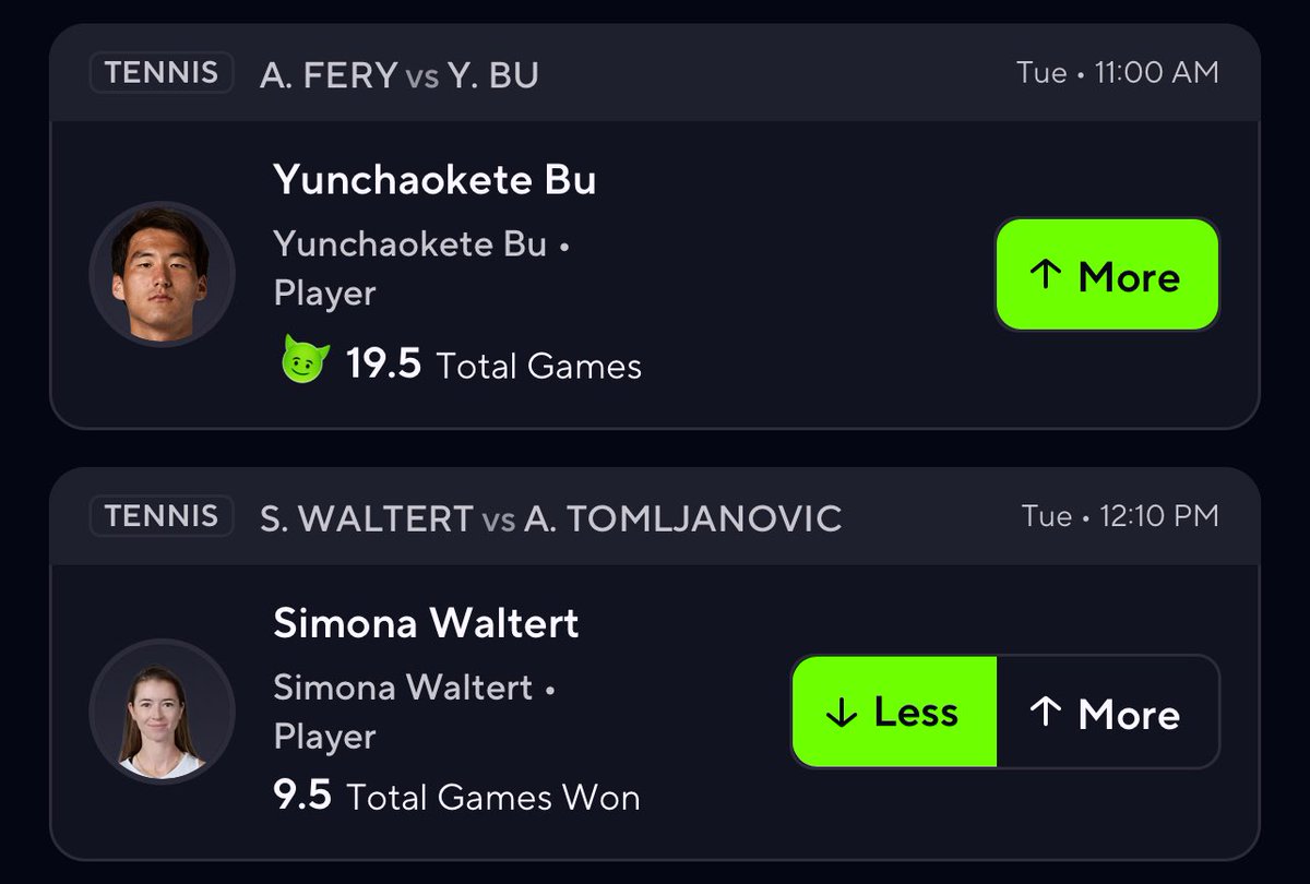 1st serve 🎾 tweet media