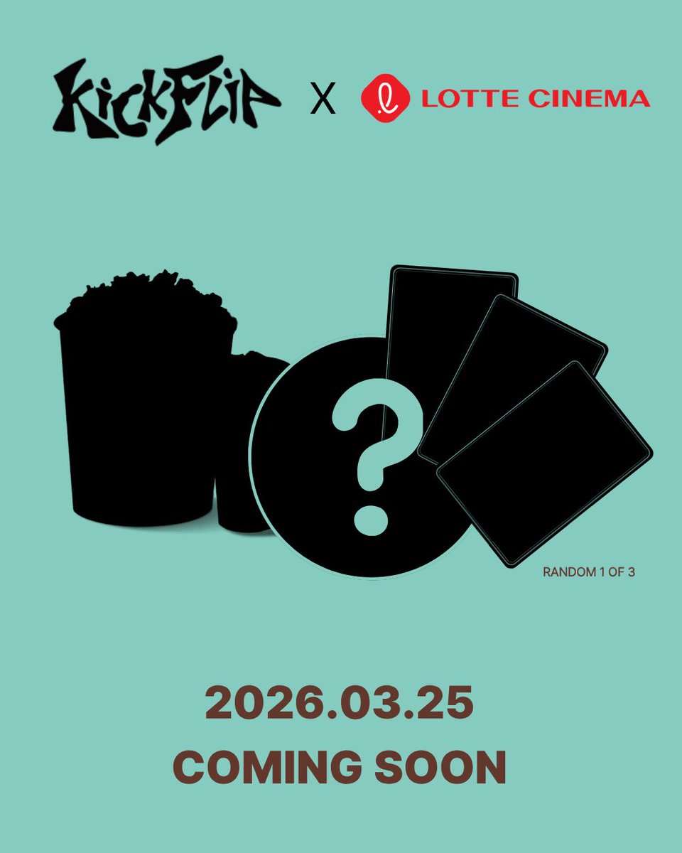 lottecinema_pop's tweet photo. KickFlip x 롯시

2025.03.25
Coming sooooon!

#킥플립#kickflip#롯데시네마#lottecinema#롯시 https://t.co/TeY2gdWvEg