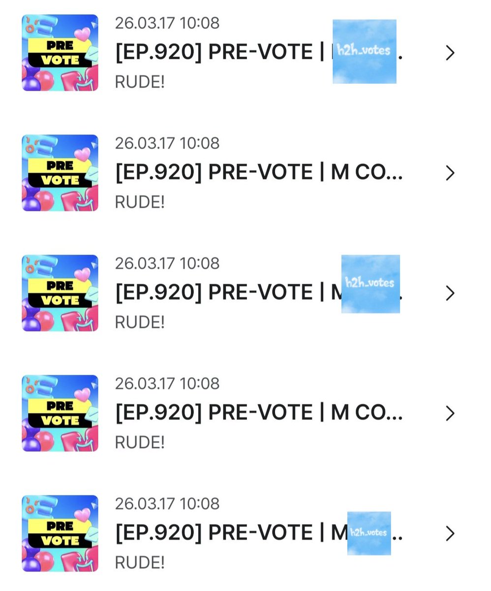 h2h_votes's tweet image. 📢 [E.920] M COUNTDOWN — PRE-VOTE 《LAST DAY》

🗳: MNET+ App
🗓: 14 - 17 march 2026 |23:59 KST
📍: 5 votes/acc/day
🖇: mnetplus.onelink.me/TRa8/xohkwx0b?…

#Hearts2Hearts #하츠투하 #RUDE! #Hearts2Hearts_RUDE!