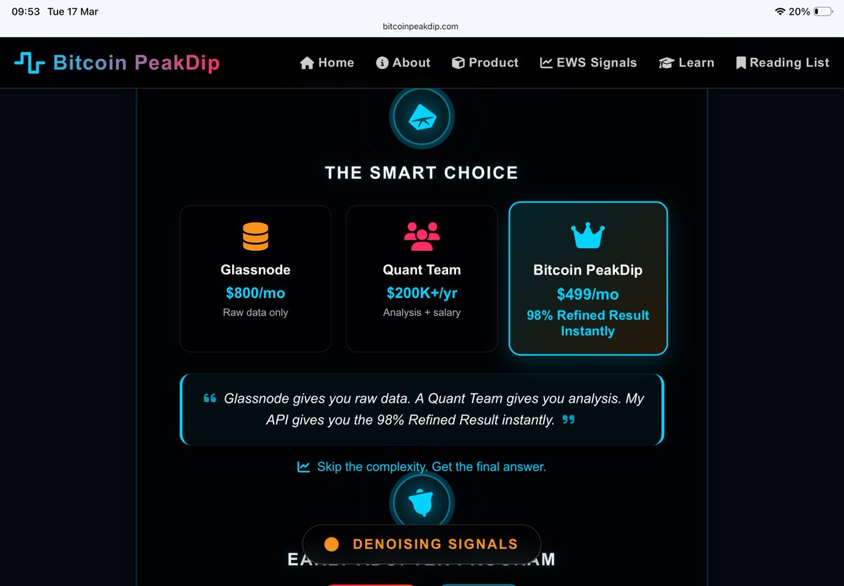 bitcoinpeakdip's tweet photo. Early Adopter program started 
#BitcoinPeakDip #Bitcoin #Binance https://t.co/2AQ6maOCgl