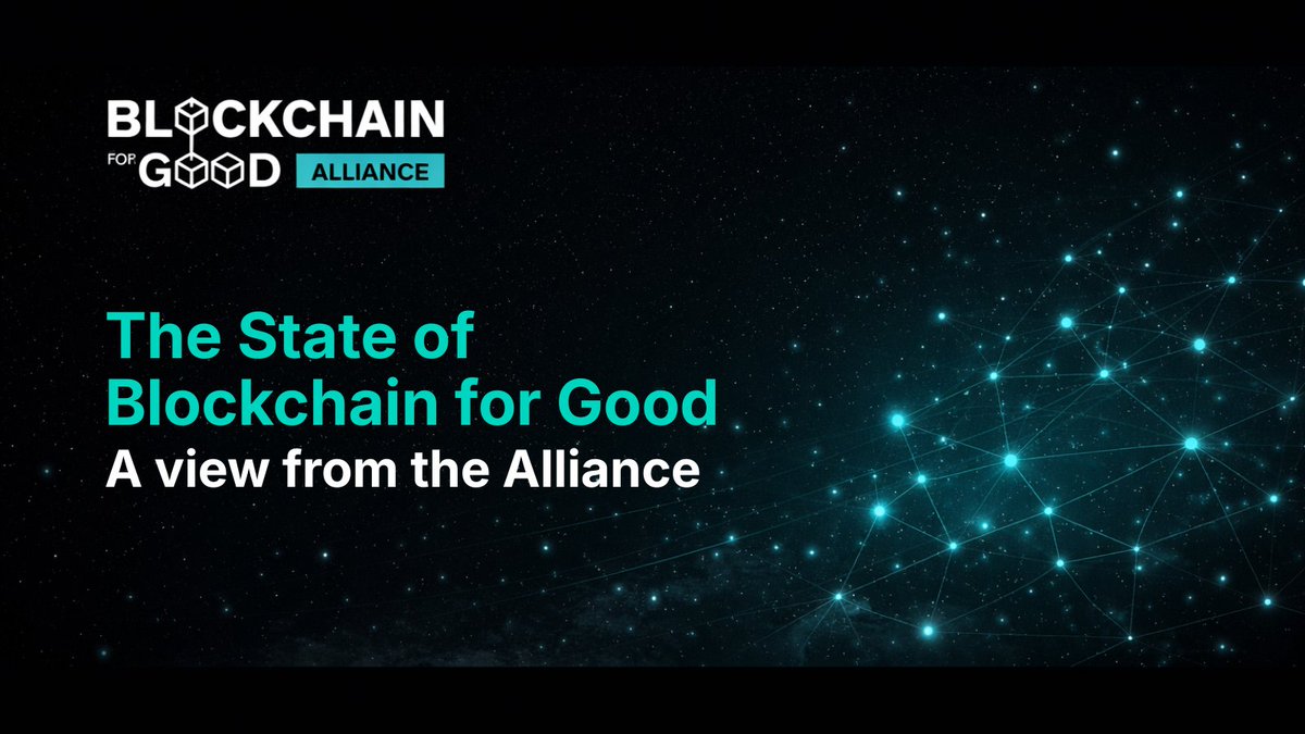 Blockchain for Good Alliance (BGA) tweet media
