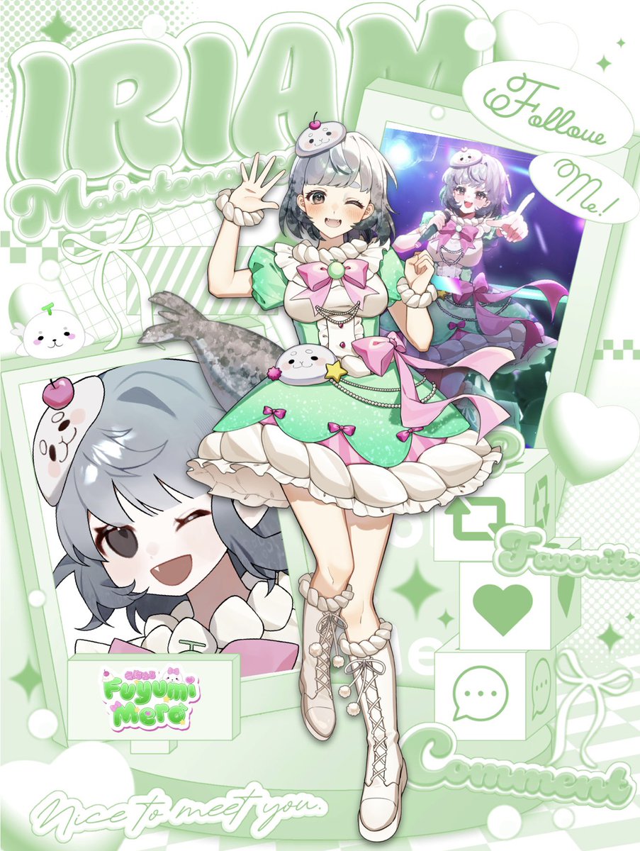 Fuyumi Mero 🍈🎀 冬海めろ 【bondliveEN】 tweet media