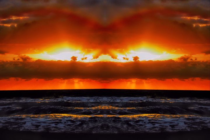 LUniqueEssence1's tweet photo. Art of the Day! "Hollywood Beach Sunrise". Buy at: https://t.co/2QqHc5VZlD https://t.co/SE7ibyHVlu
