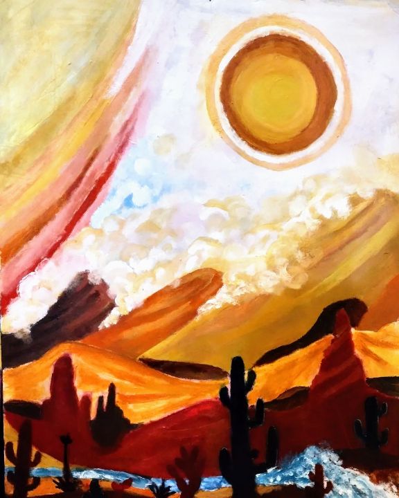 RaffaKyu08's tweet photo. Art of the Day! "sunny side". Buy at: https://t.co/FPJhtU2Uqr https://t.co/Pox08en97H