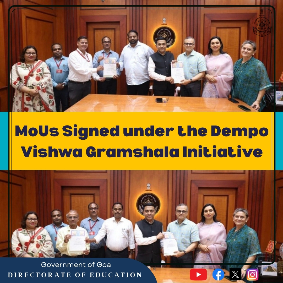 Directorate of Education, Goa tweet media