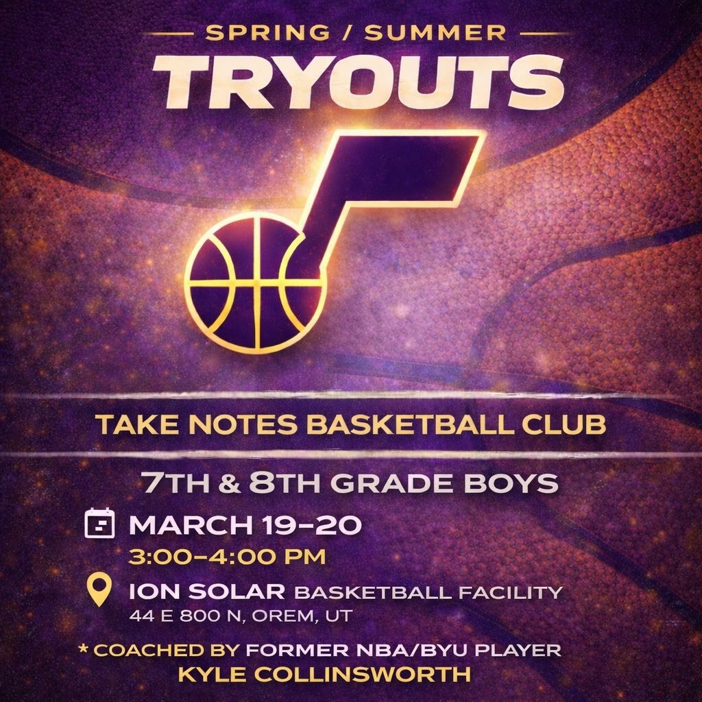 collinsworth55's tweet image. Our Tryout for our Take Notes teams is this week! Those going into 7th and 8th!! Dm if you want more info. Basic info on flyer below! #takenote