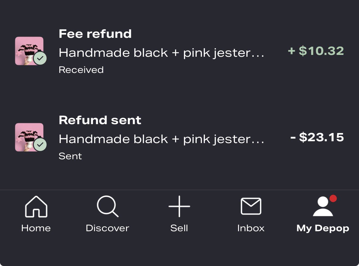 elfishgirll's tweet photo. @askdepop my emails have gone unanswered. I was wrongly charged for a refund by you guys to one of my buyers even though the package was marked as delivered to them. I have not received my money for this sale. 

Depop user: mayagical
Email: brooksamaya@yahoo.com https://t.co/X5CfsvZiSu