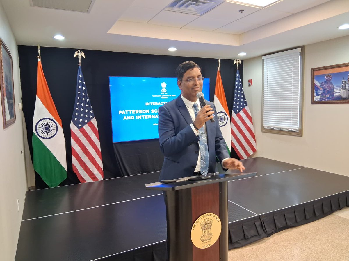 India in Atlanta tweet media